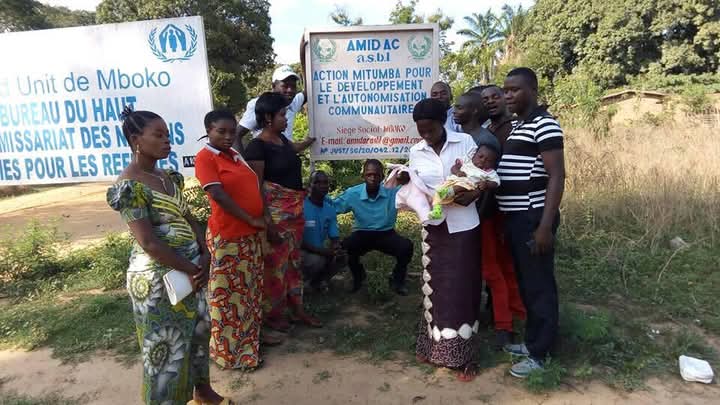 Membres de la communauté AMIDAC asbl au Sud-Kivu